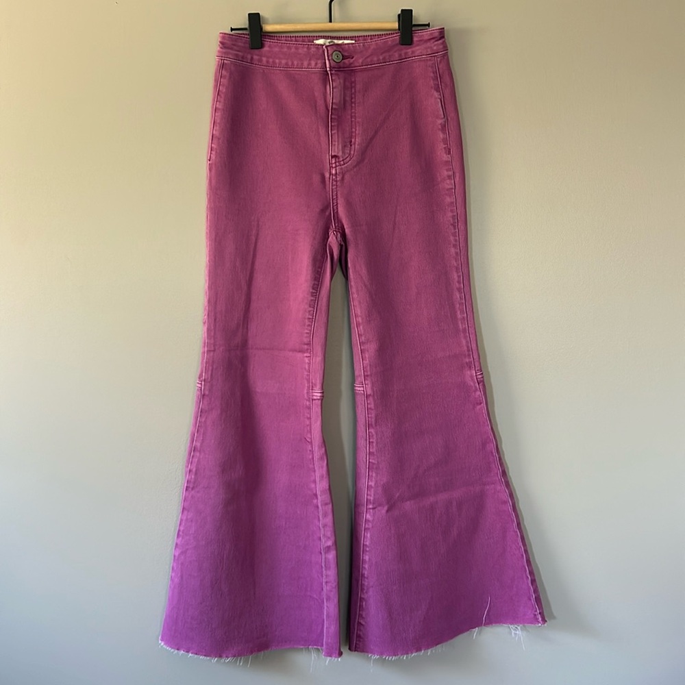 We the Free Just Float On Flare Jeans Sz 26 Free People